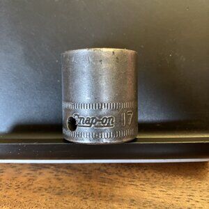 Snap On Tools IMFM17 3/8 Drive 6Pt 17mm Shallow Impact Socket Canada